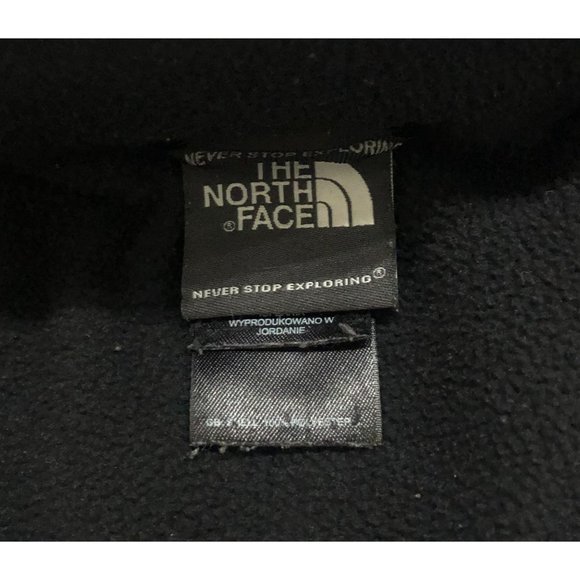 The North Face Mens Medium Black 1/4 Zip Fleece Pullover - Picture 3 of 7
